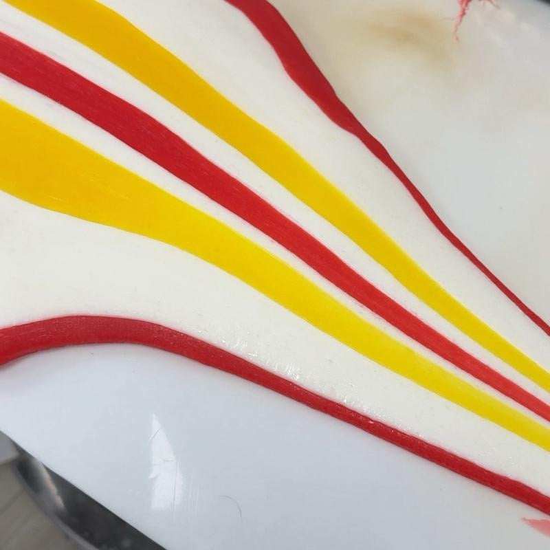 Rhubarb & Custard Ribbon Candy