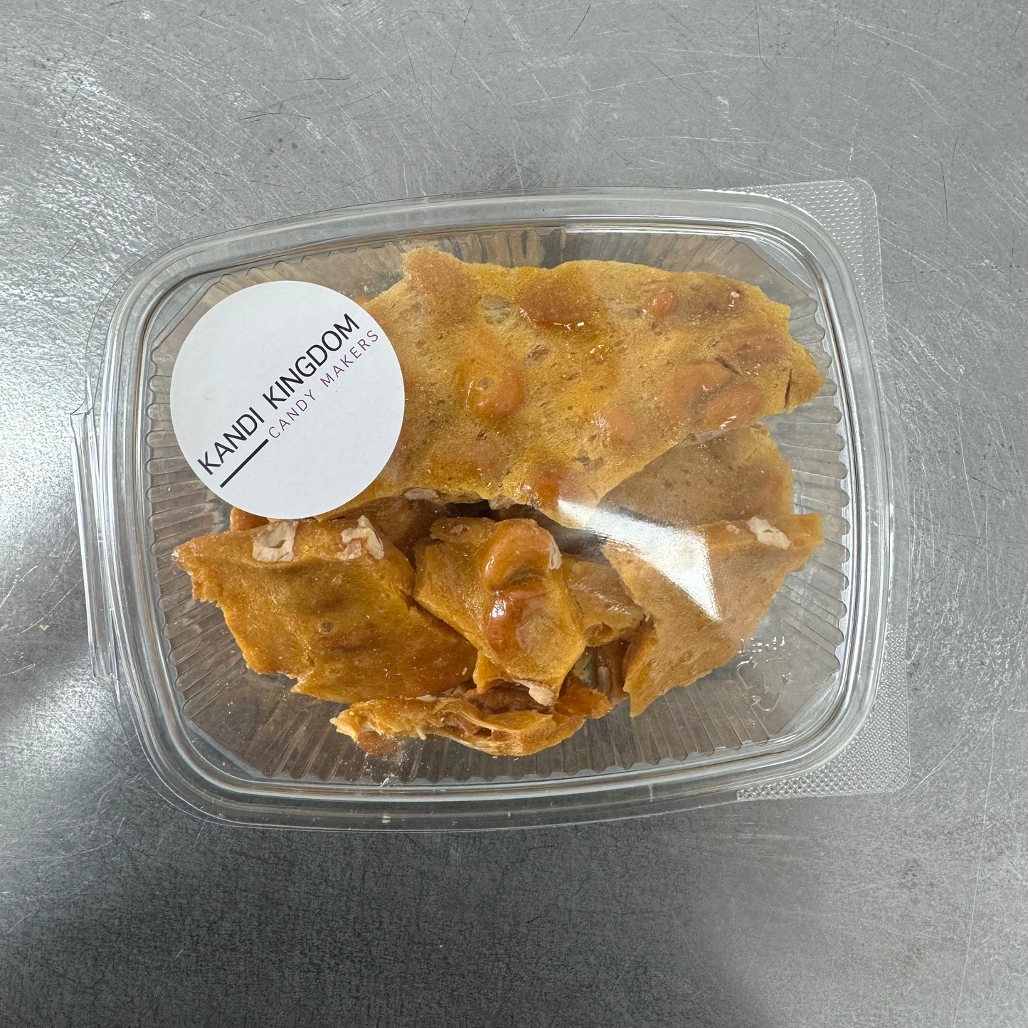 Peanut brittle handmade