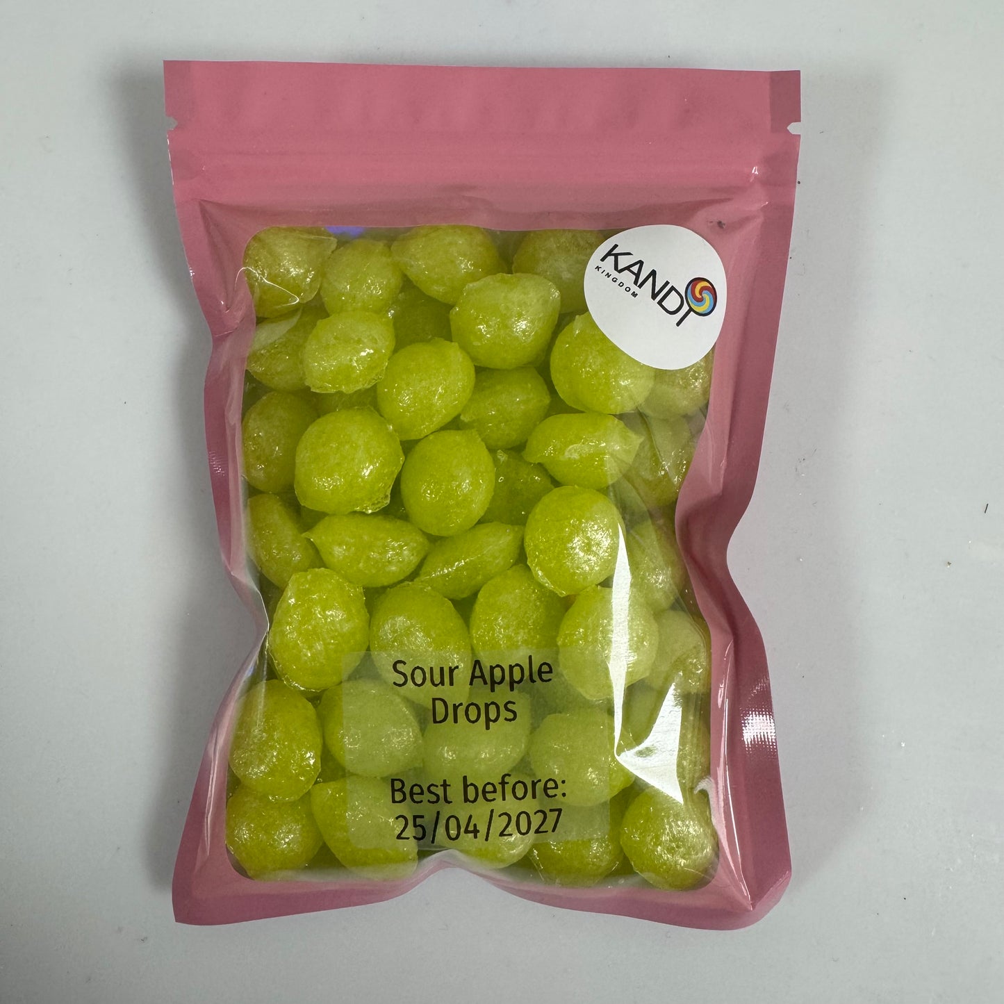 Handmade Sour apple Drops - 100g