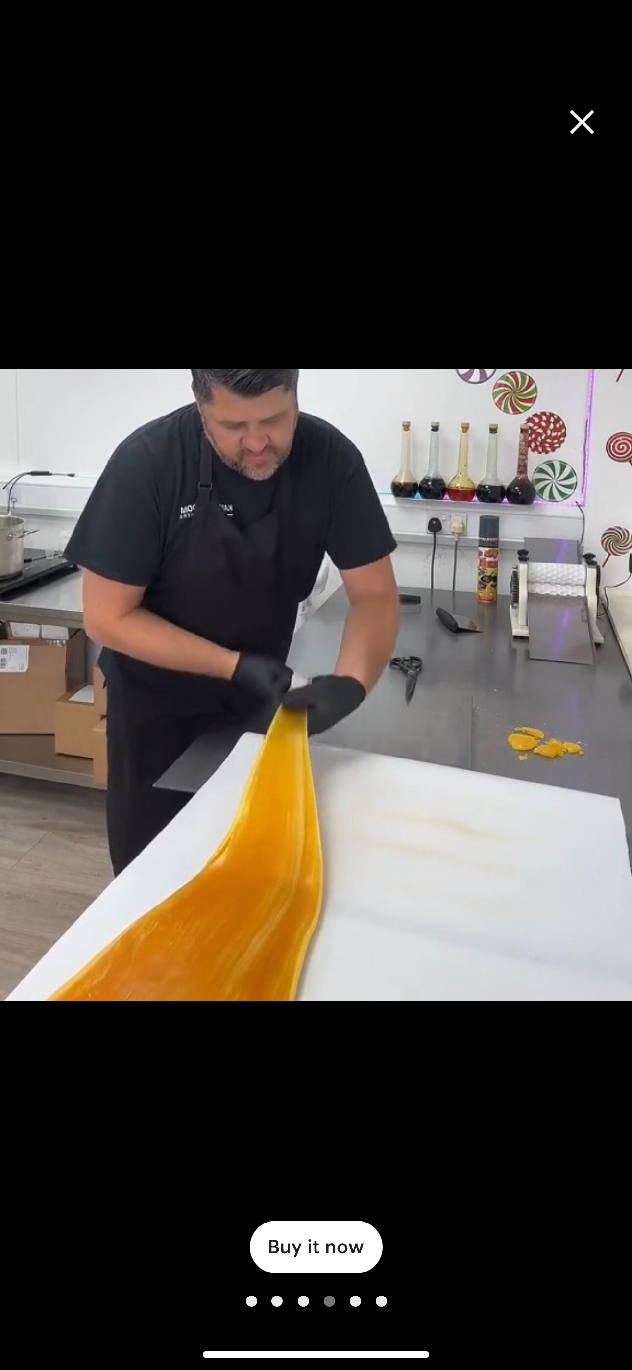 Banoffee Ribbon Candy