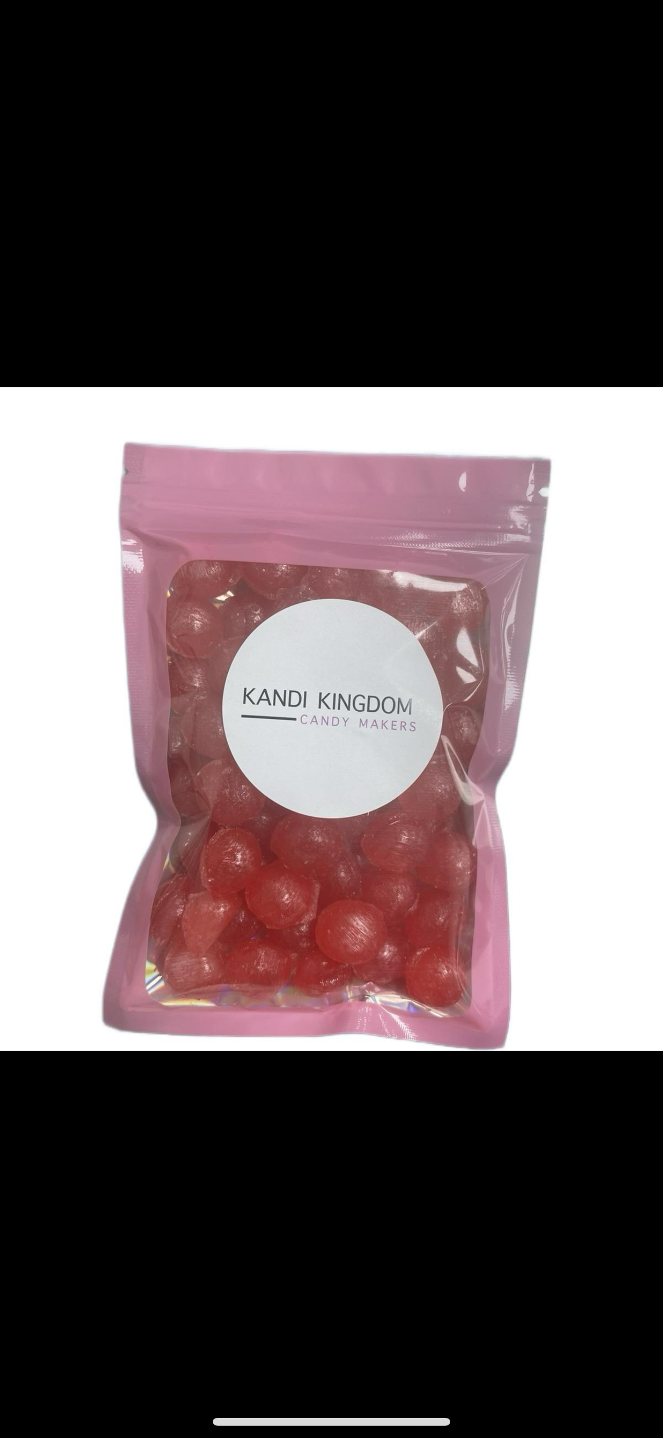 Very sour cherry drop candy Kandikingdom
