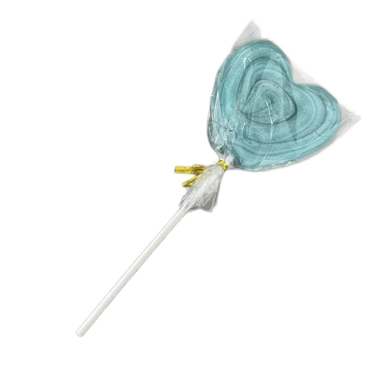 Blue Love Heart Lollipop