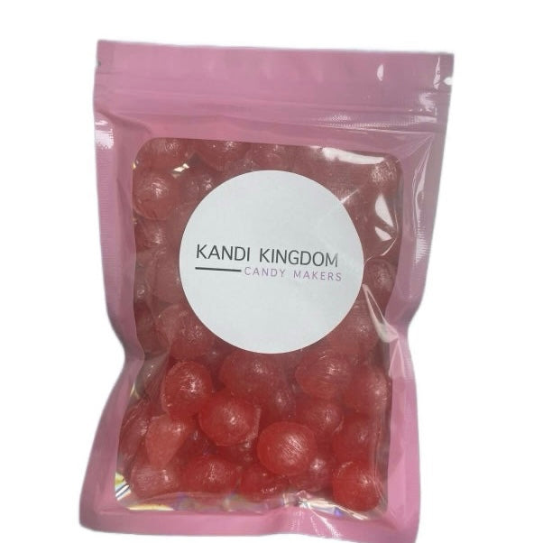 Very sour cherry drop candy