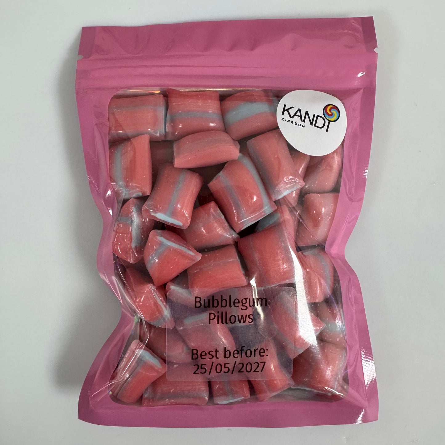 Bubblegum pillow sweets 100g